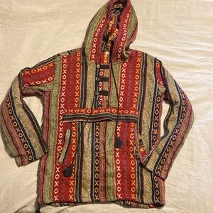 Baja Sweater Hoodie Made in Nepal